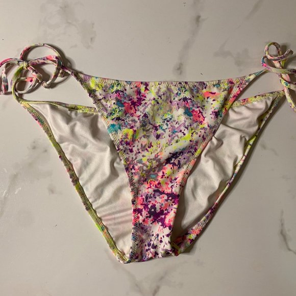 Victorias Secret Bikini The Gorgeous Push Up Floral Womens 32C Medium M Swimsuit - Picture 2 of 12